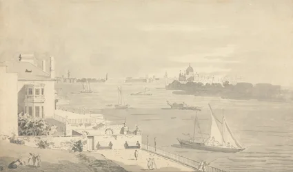 View of London from Richmond House, Whitehall